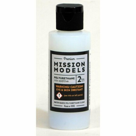 MISSION MODELS 2 oz Mix Additive Bottle for Acrylic Lexan Body Paint - Polyurethane Intermix MIOMMA-001